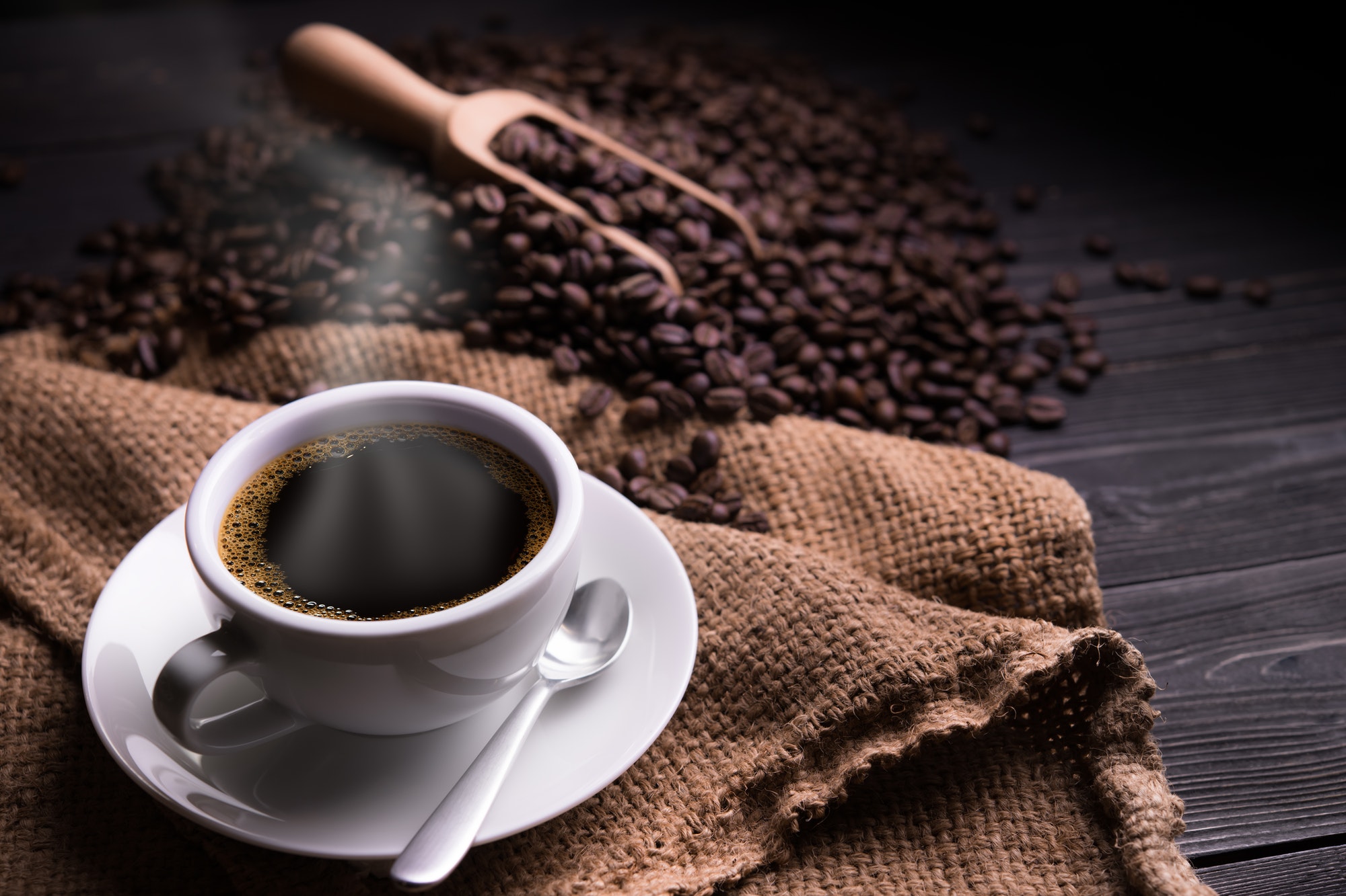 COFFEE CUP, COFFEE BEANS