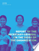 Rapport du Secrétaire général sur l'activité de l'Organisation