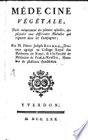 Médecine végétale