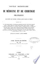 Nouveau dictionnaire de médecine et de chirurgie pratiques