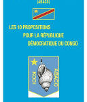 Les 10 propositions pour la République Démocratique du Congo