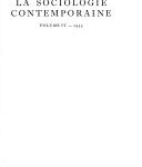 Sociologie actuelle