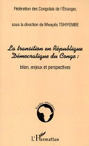 La transition en République démocratique du Congo, bilan, enjeux et perspectives