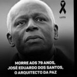 Angola : Décès d’Edouardo Dos Santos