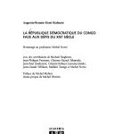 La République démocratique du Congo face aux défis du XXIe siècle, hommage au professeur Michel Norro