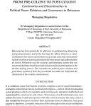 Journal des élections africaines