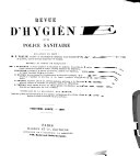 Revue d’hygiène et de médecine préventive