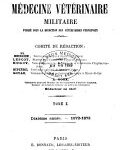 Journal de médecine vétérinaire militaire