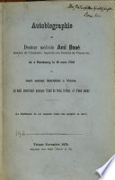 Autobiographie du Docteur médecin Ami Boué