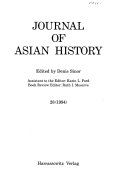 Journal d’histoire asiatique