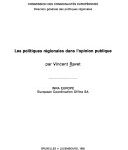Les politiques régionales dans l’opinion publique