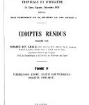 Congrès international de médecine tropicale et d’hygiène, Le Caire, Egypte, Décembre 1928, sous le haut patronage de Sa Majesté le roi Fouad I. Comptes rendus: Tuberculose – lèpre – sujets scientifiiques – hygiène publique