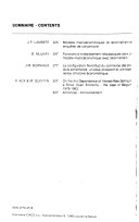 Bulletin de l’Institut de recherches économiques et sociales