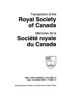 Mémoires de la Société Royale du Canada