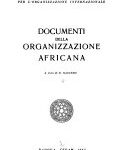 Documents de l’organisation africaine