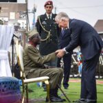 RDC: inhumation du dernier vétéran de la Force publique, décoré par le roi Philippe