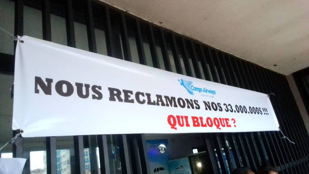 Congo Airways : Impayés depuis plusieurs mois, les agents menacent de déclencher la grève