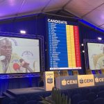 à Kinshasa, les premières tendances des élections s’affichent dans un centre rutilant