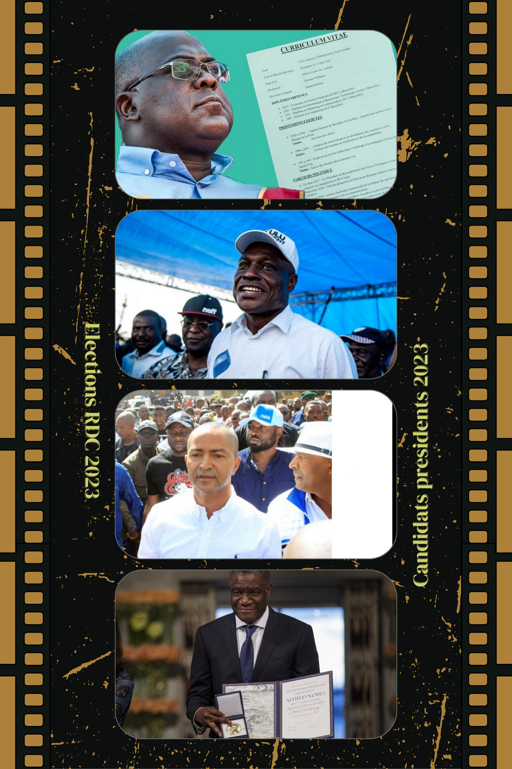 Candidats favoris aux élections présidentielles en République Démocratique du Congo