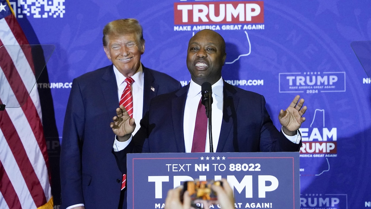 Le sénateur afro-américain Tim Scott officialise son soutien à Donald Trump