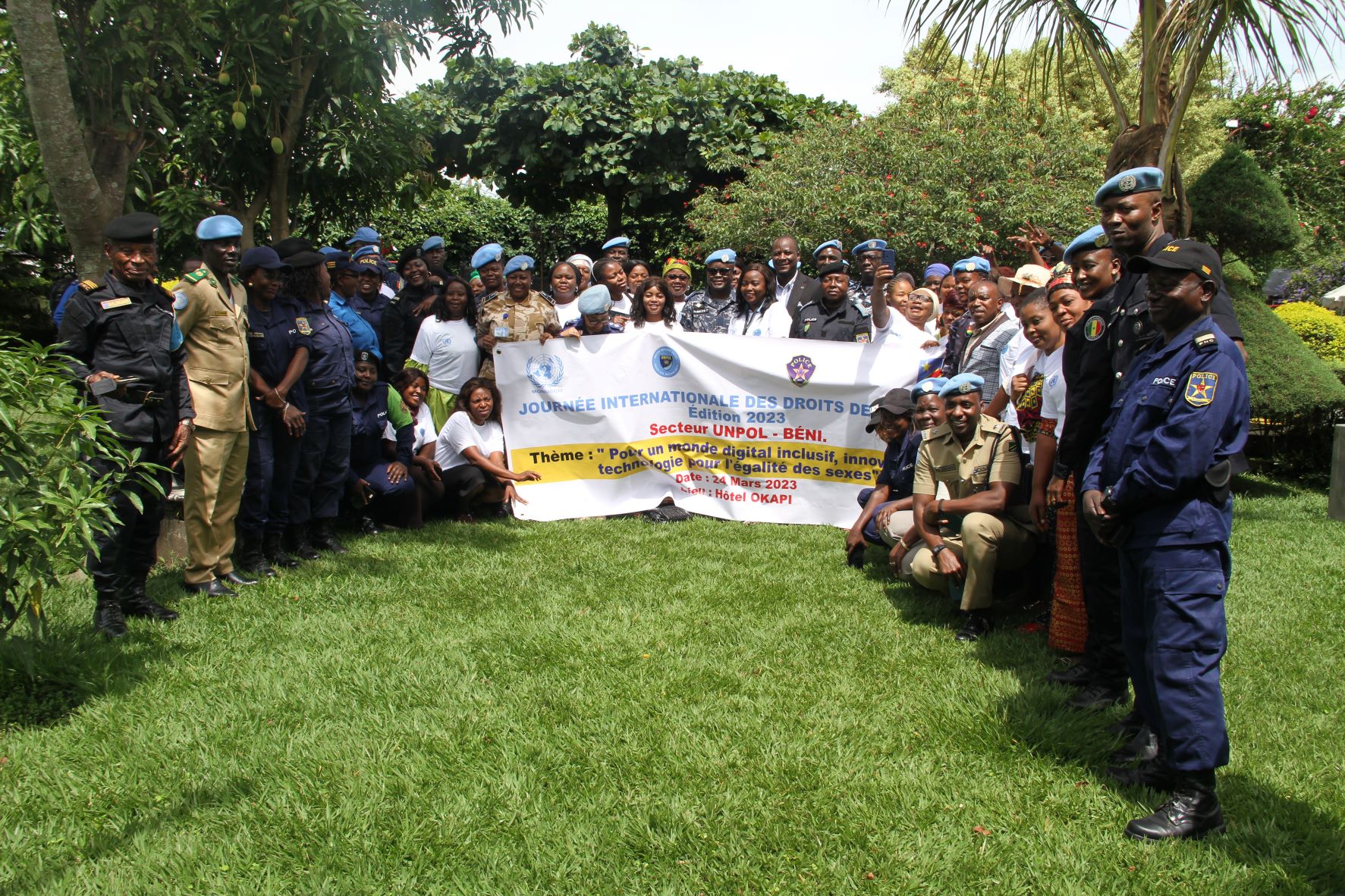 Des officiers de la police nationale congolaise de Beni formés sur le droit de protection de l’enfant