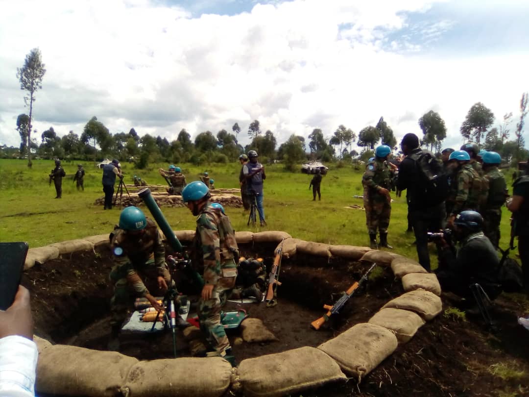 Nord-Kivu : le commandant des forces de la MONUSCO satisfait du déroulement des opérations militaires à Sake