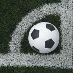soccer ball on soccer field