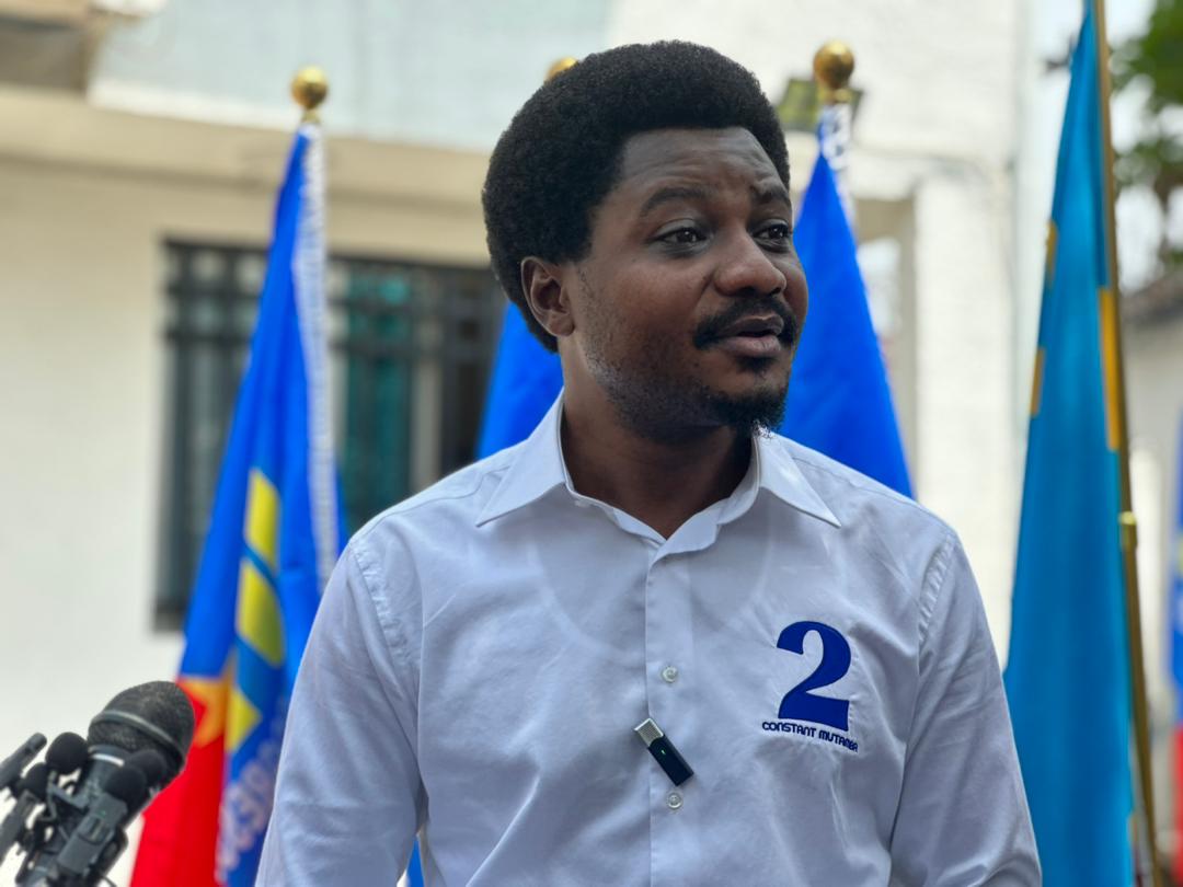 RDC : Constant Mutamba recommande des poursuites judiciaires contre les Congolais qui prennent des armes pour accéder au pouvoir