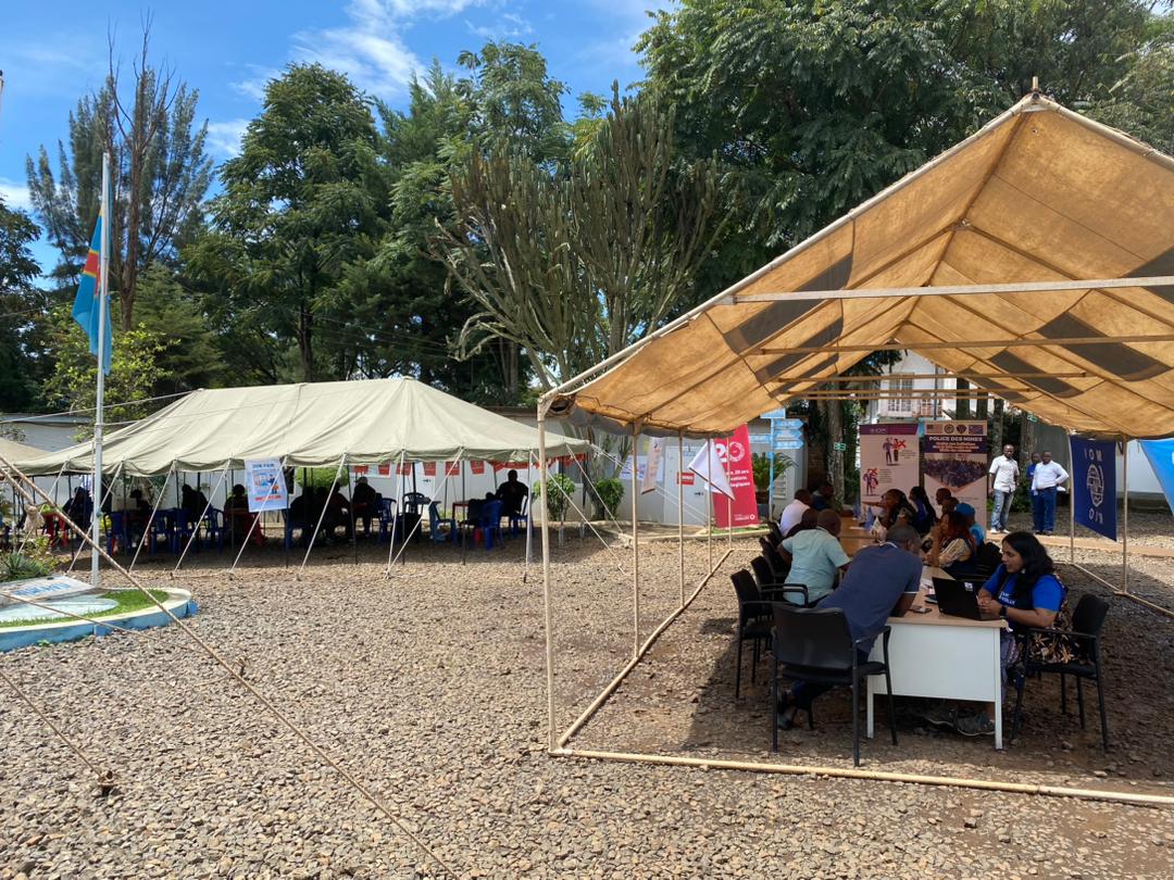 Bukavu : clôture de la Foire d’emploi et d’échanges entre agents de la MONUSCO et employeurs locaux