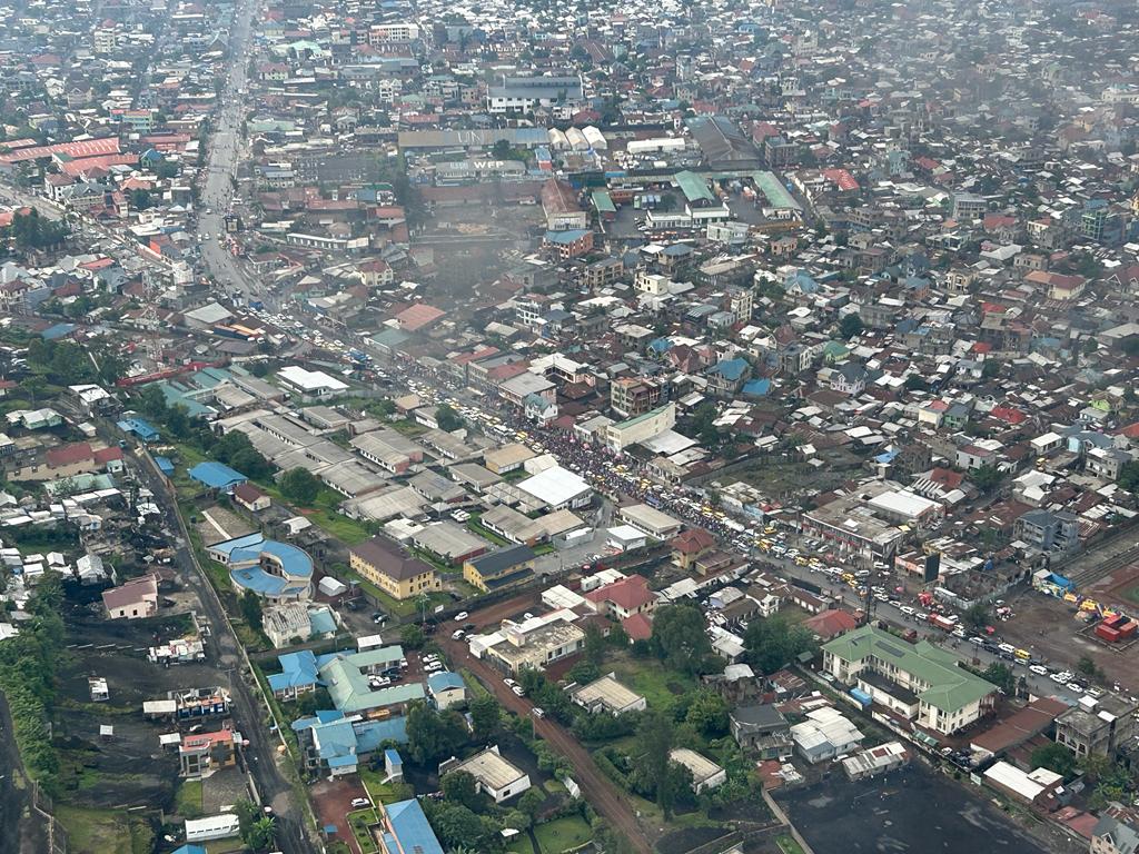 Goma : visite de Vivian Van de Perre, nouvelle Numéro 2 de la MONUSCO