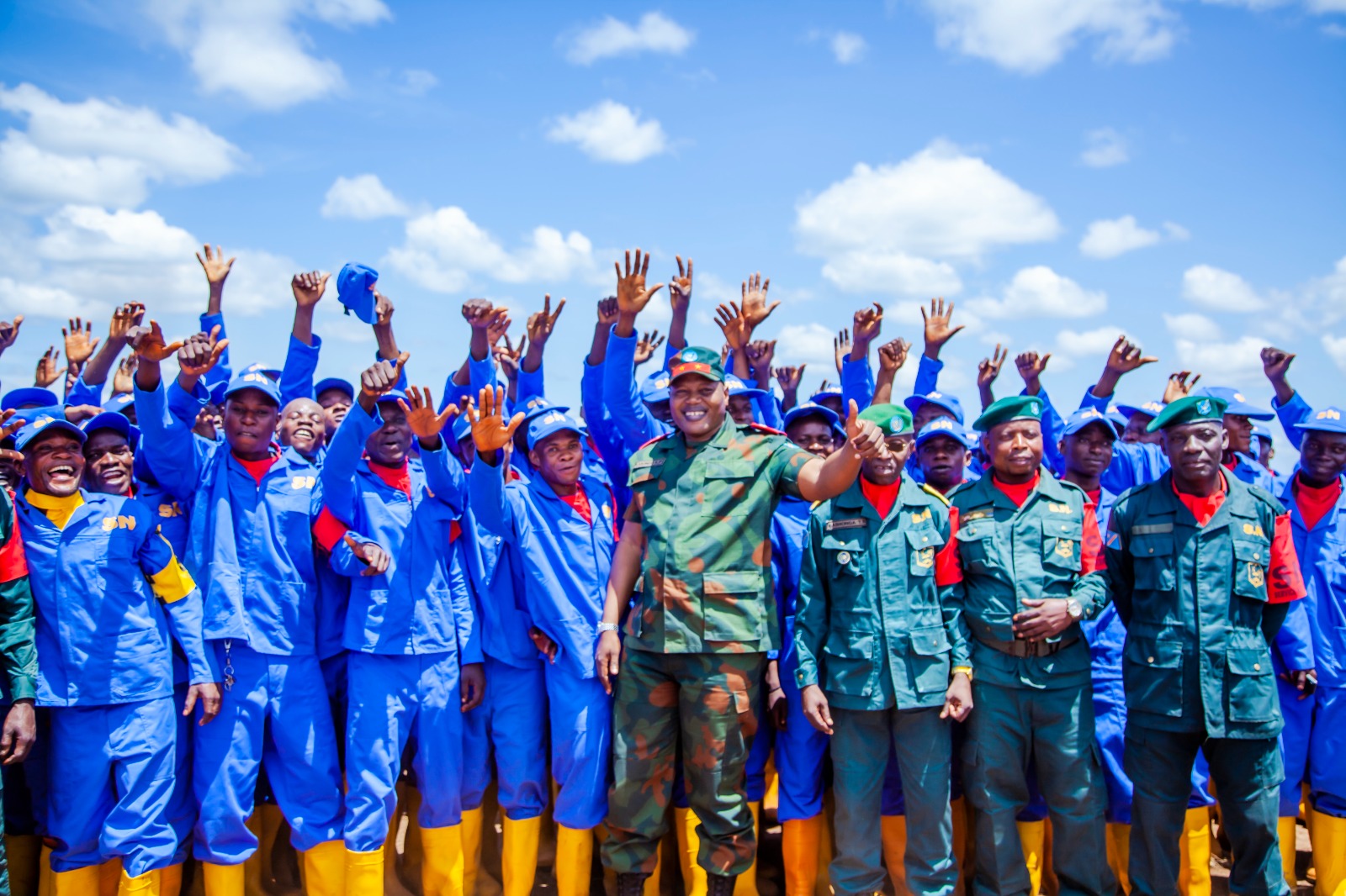 RDC : formés à Kaniama Kasese, 1 200 ex-Kuluna séjournent à Kinshasa pour des travaux de génie civile