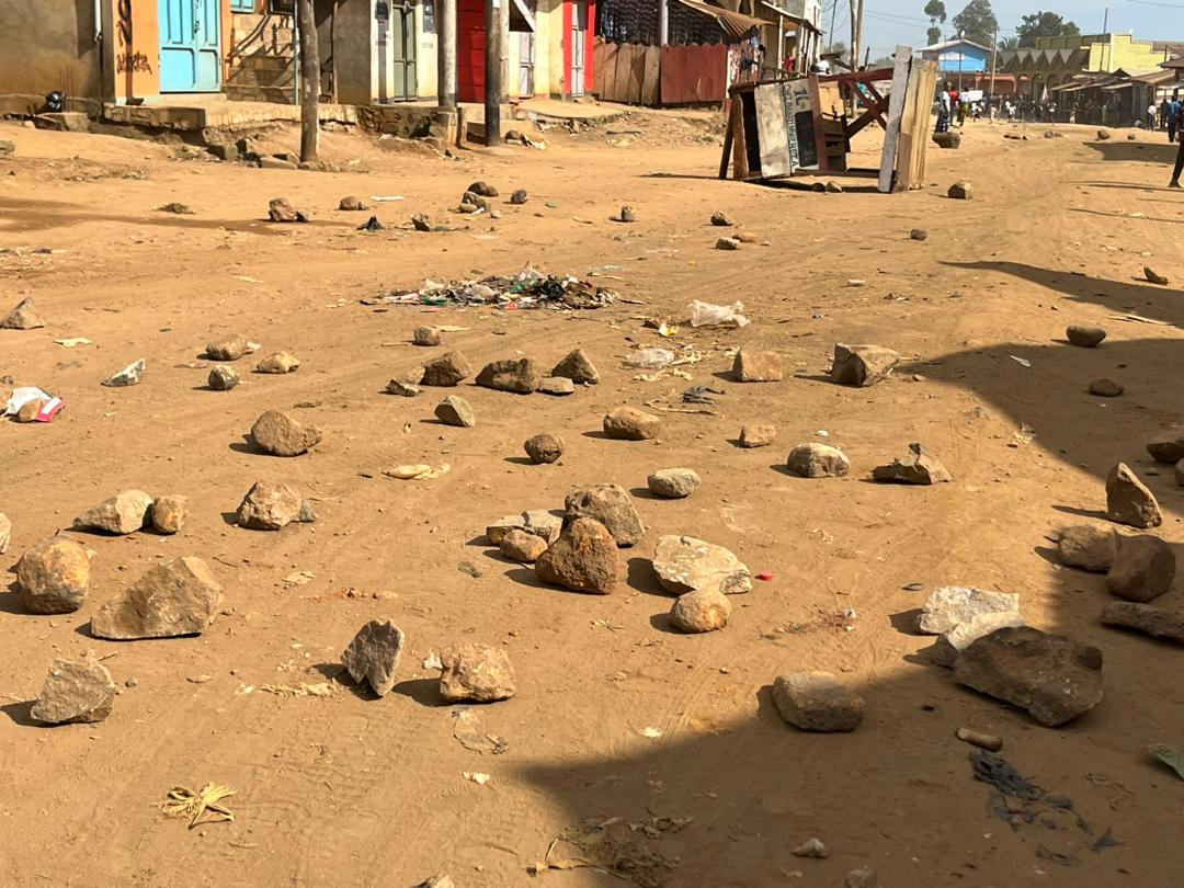 Beni : paralysie des activités au 2e jour des journées ville-morte