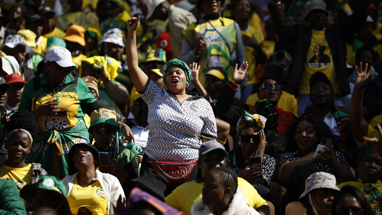 Afrique du Sud: dernière démonstration de force de l’ANC avant les élections générales