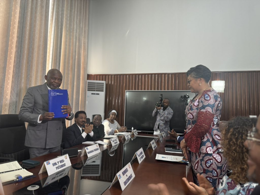 Judith Suminwa dépose le programme de son Gouvernement à l’Assemblée nationale