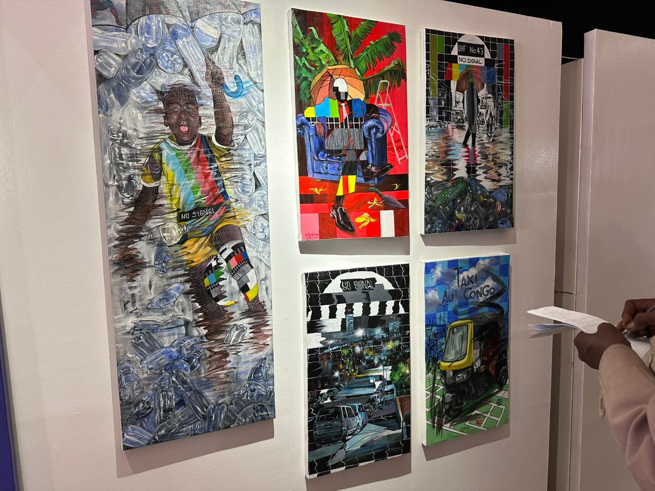 Kinshasa : 11 artistes congolais et une canadienne exposent leurs œuvres au Musée national