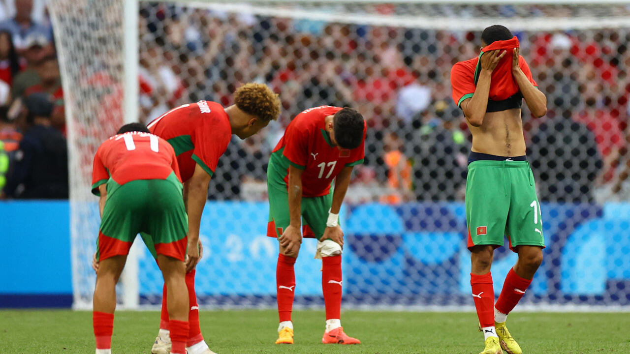 JO 2024-Football: le Maroc, battu par l’Espagne, visera la médaille de bronze contre l’Égypte