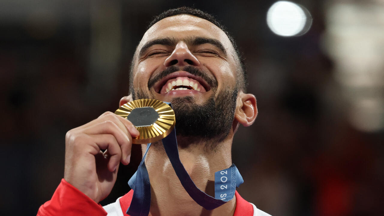 JO 2024: le Tunisien Firas Katoussi en or en taekwondo