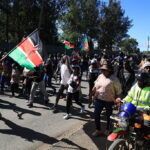 Kenyans protest Ebola