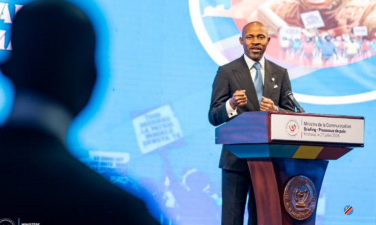 Dialogue en RDC citer le Rwanda comme agresseur est la principale condition de participation (Muyaya)