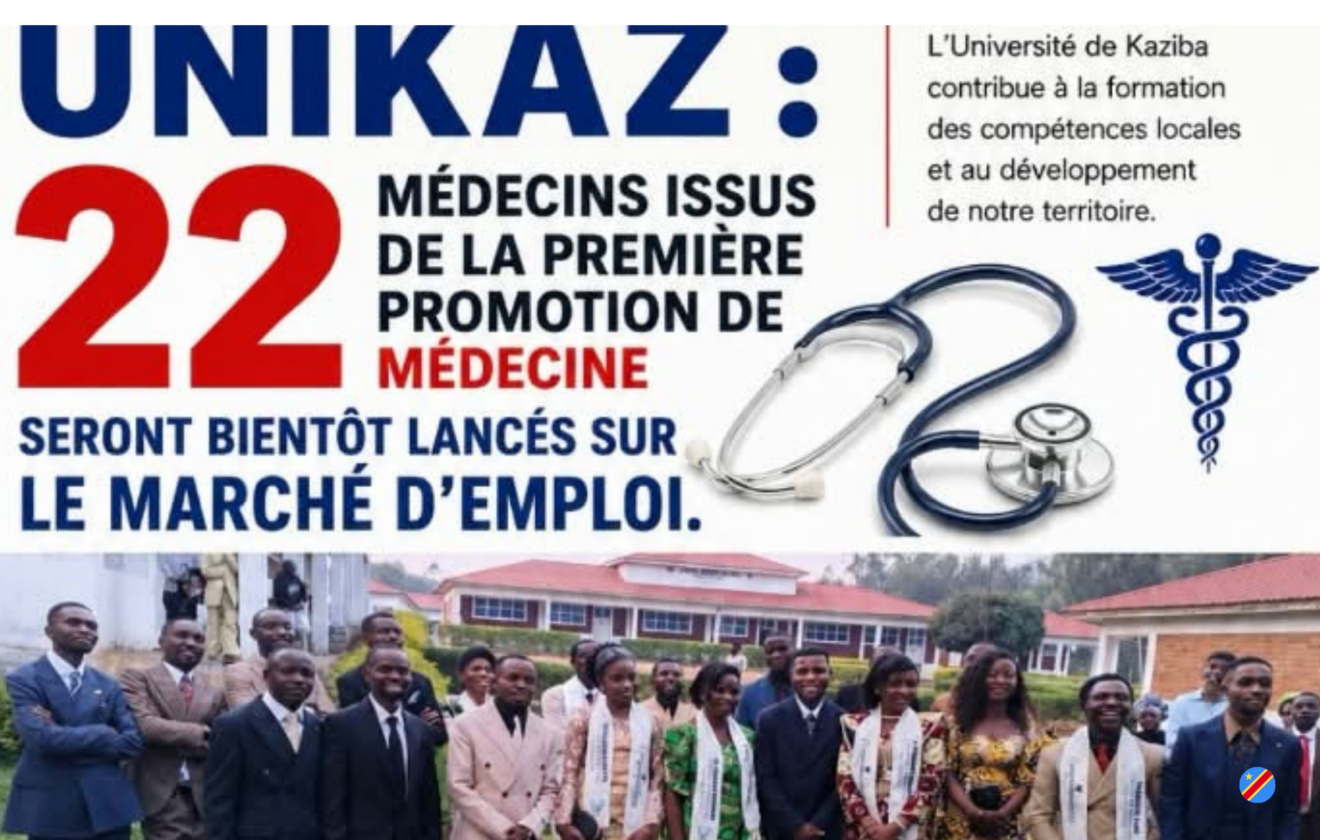 22 Médecins issus de la Première promotion de Médecine seront bientôt lancés sur le Marché d'emploi.