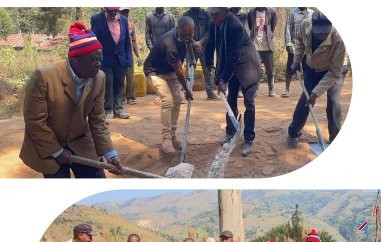 Kaziba : Lancement des travaux de réhabilitation de la route Kaziba