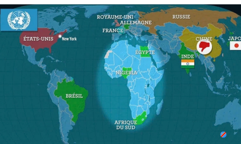 réforme de la cartographie mondiale