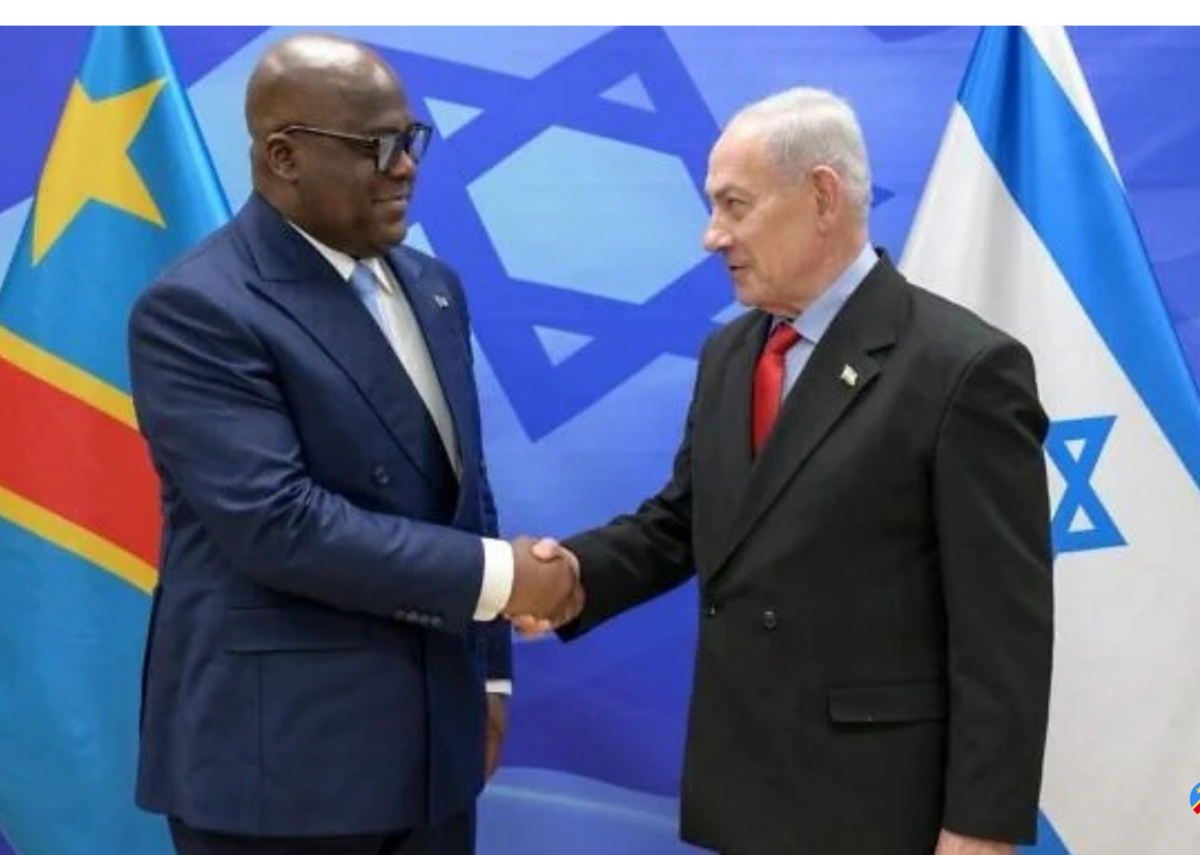 Netanyahu hosts DR Congo president