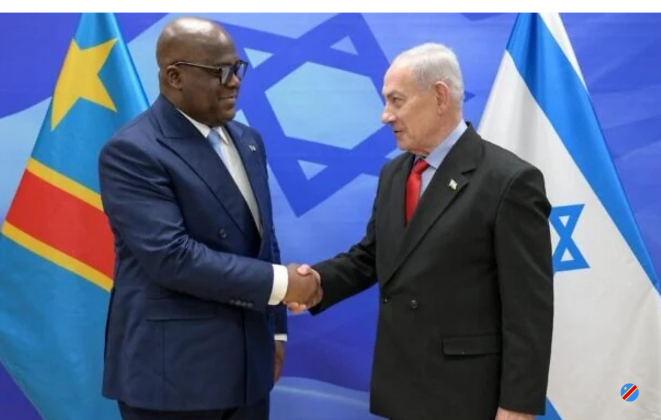 Netanyahu hosts DR Congo president