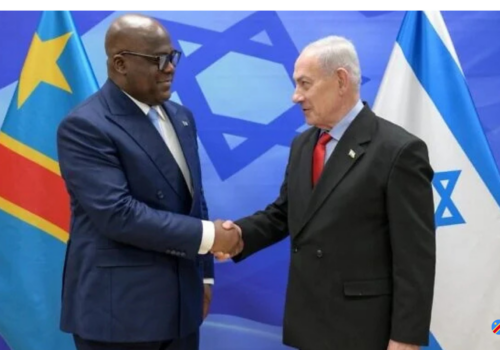 Netanyahu hosts DR Congo president