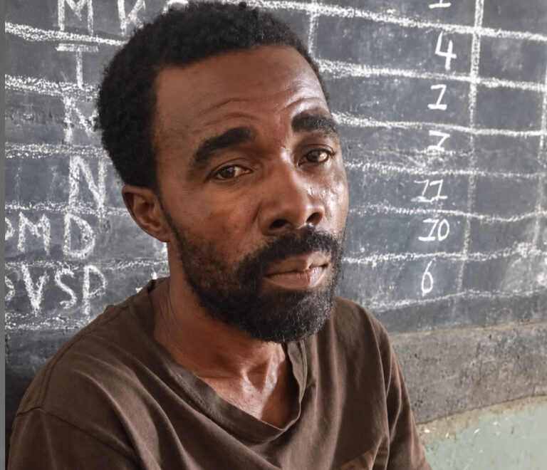 Portrait de Kito Baderhe, photographie fournie à la rédaction et améliorée par IA.